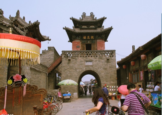 Visual and tactile sensations transcend the bounds of time: Pingyao Old Town