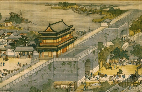 Top 10 Chinese paintings (I): Along the River during the Qingming Festival