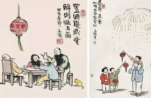 Spring Festival in the eyes of Chinese literati