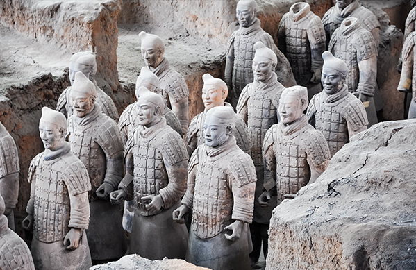 A glimpse into Mausoleum  of the First Qin Emperor