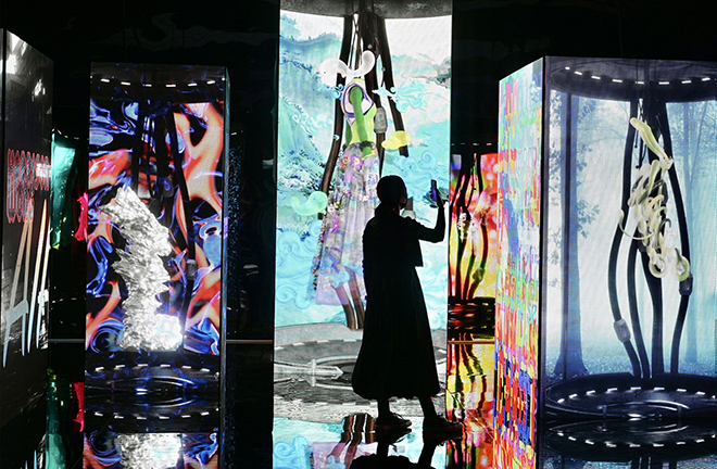 Virtual reality art offers new artistic expression
